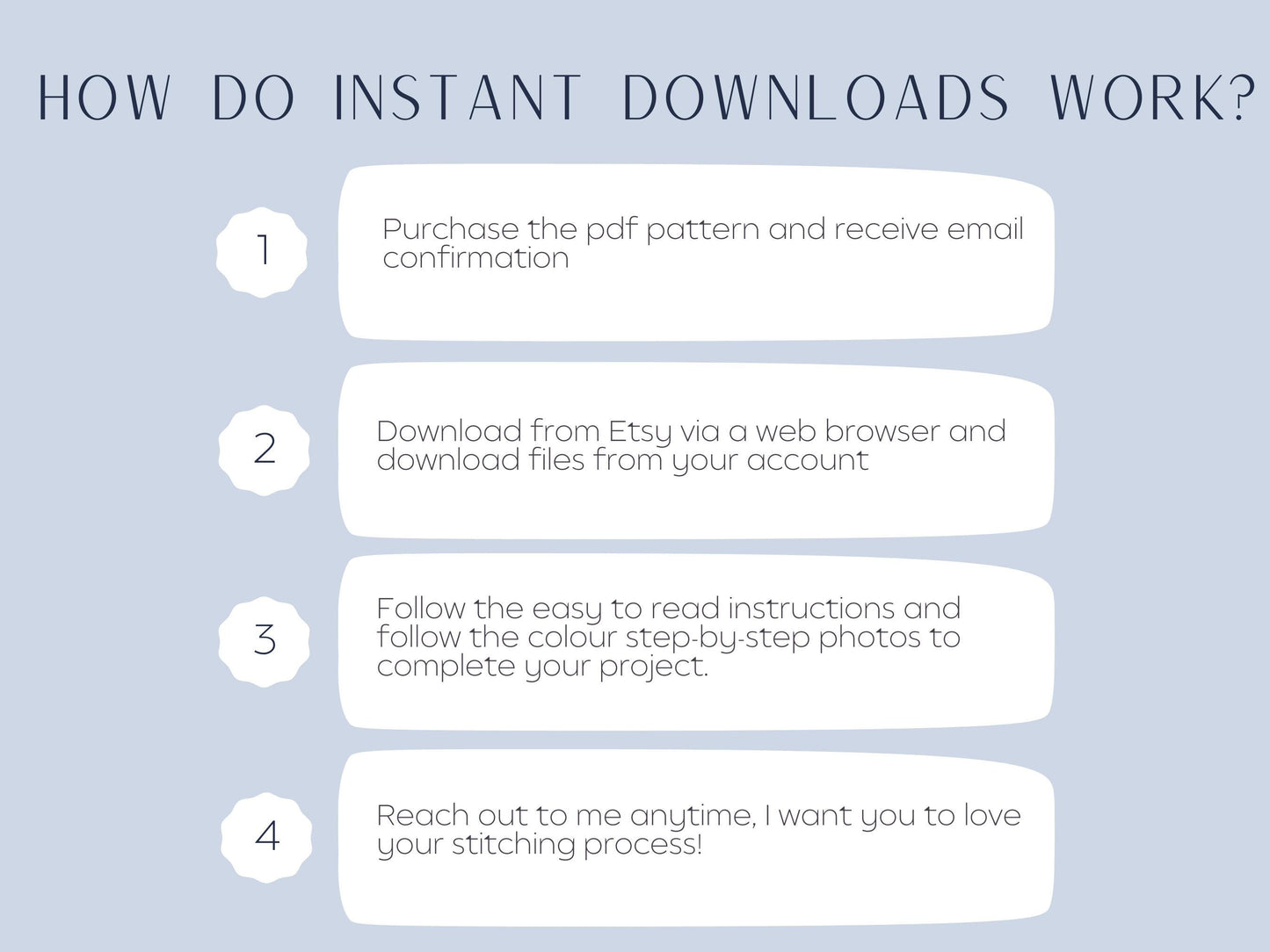 Blue Hot Air Balloon + Name PDF Pattern