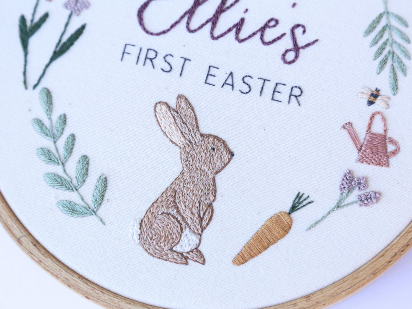 Baby's First Easter + Name PDF Pattern