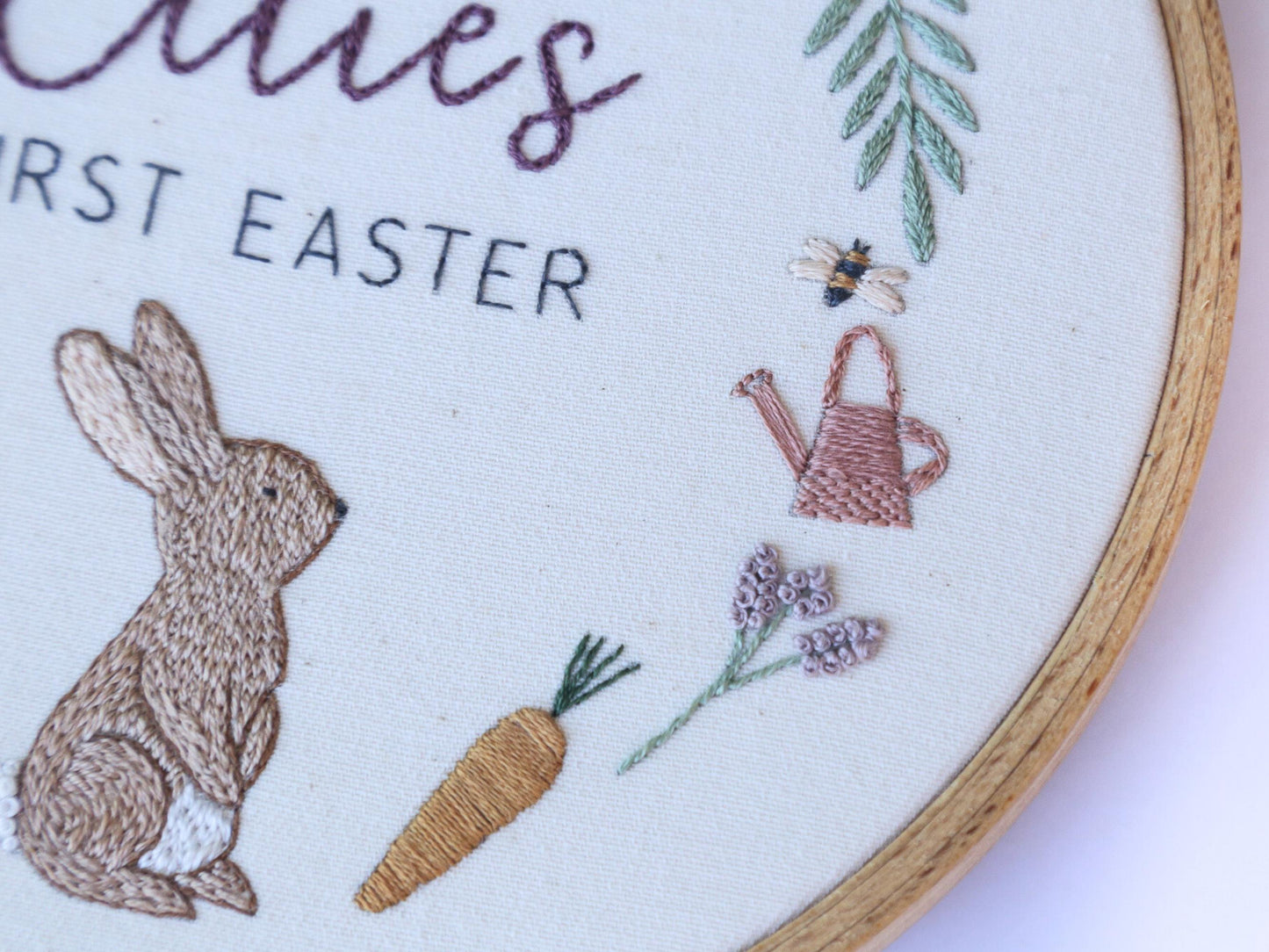 Baby's First Easter + Name PDF Pattern