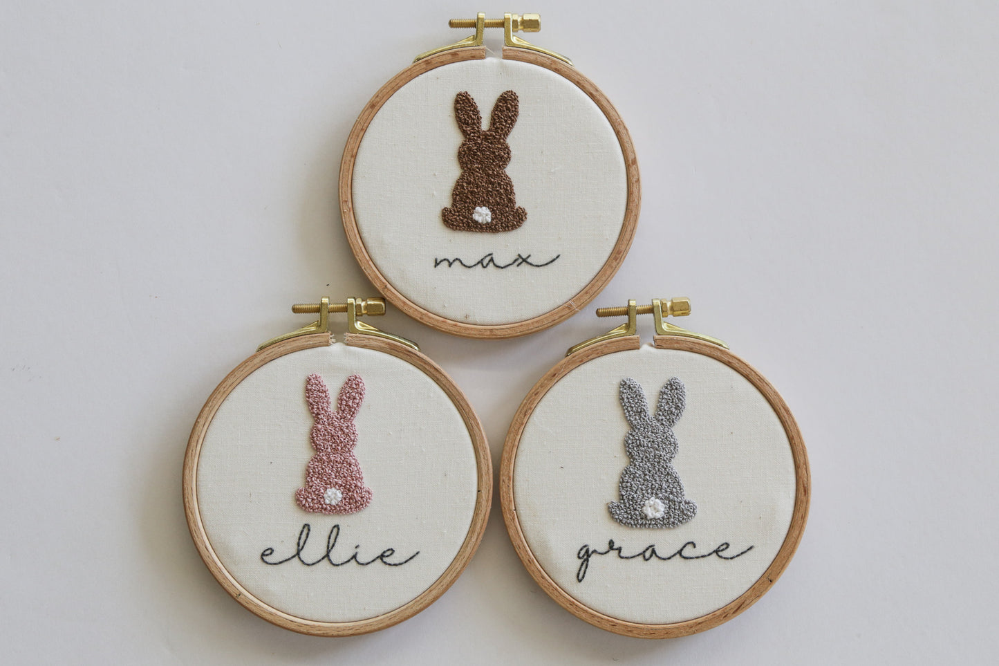 Custom name Easter bunny keepsake
