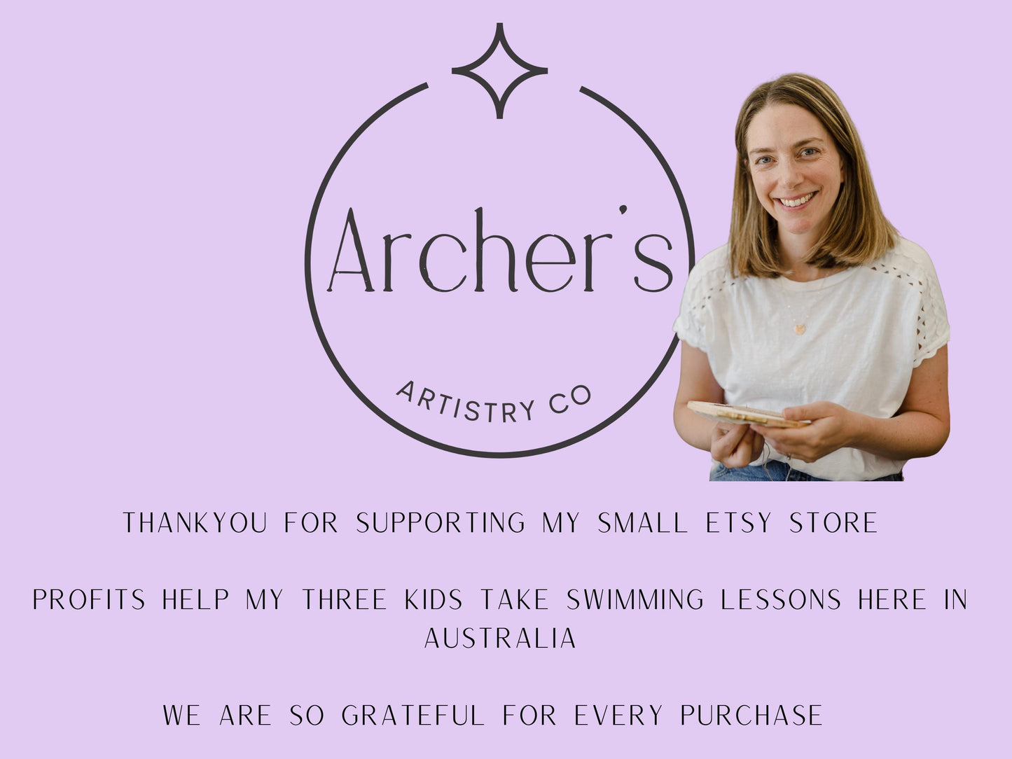 Bright Floral + Name PDF Pattern